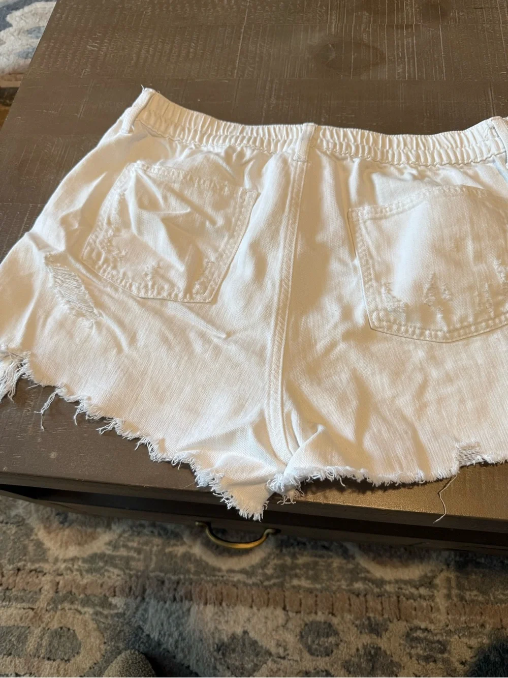 Aerie Distressed Women's Denim Shorts Large
